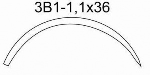 Игла хирургическая 3В1-1,1х36